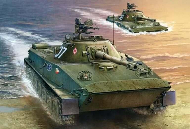 PT-76: амфибийный танк в Азии — вторая жизнь советской разработки
